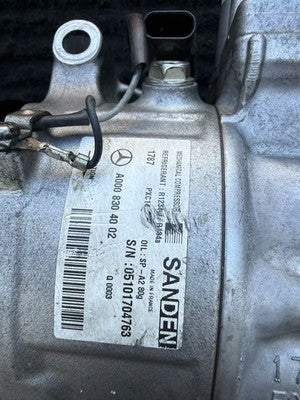 15-21 Mercedes-Benz C300 W205 Ac Compressor A0008304002 Sanden OEM - eBay image 3