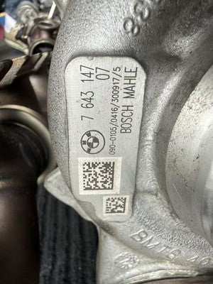 2017-2021 BMW 228i 230i M240i Turbocharger with Exhaust Manifold OEM 7643147 - eBay image 3