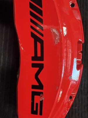 Mercedes-Benz G63 GLE63 GLS63 AMG Front Right Red Caliper A4634212200 OEM 20.A078.07 - eBay image 4