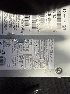 2011-16 Mercedes-Benz SLK-Class GPS Navigation Audio System High OEM A1729006712 - eBay image 4
