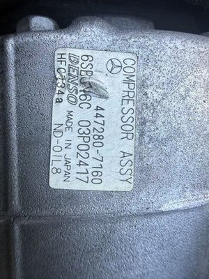 12-18 Mercedes-Benz ML350 GLE350 W166 3.5L Ac Compressor A0008303300 OEM - eBay image 3