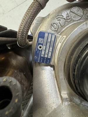 2010-2017 BMW 535i 535i Gt 640i N55 Turbo w Manifold OEM 11657583908 - eBay image 2