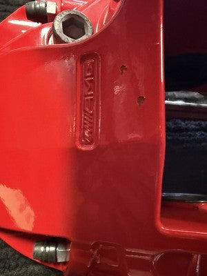 Mercedes-Benz G63 GLE63 GLS63 AMG Front Right Red Caliper A4634212200 OEM 20.A078.07 - eBay image 8