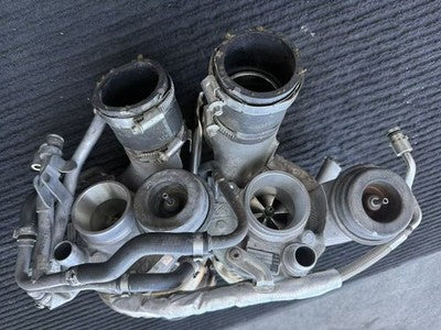 18-20 Mercedes-Benz AMG E63 E63 S 4.0L Twin Turbo Pair A1770900180 0280 OEM + A1770900280 - eBay image 4