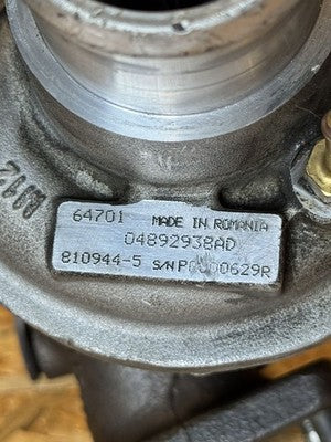 2011-2014 Chrysler 200 Dodge Avenger Turbocharger Assembly 2.4L OEM 04892938AD - eBay image 6