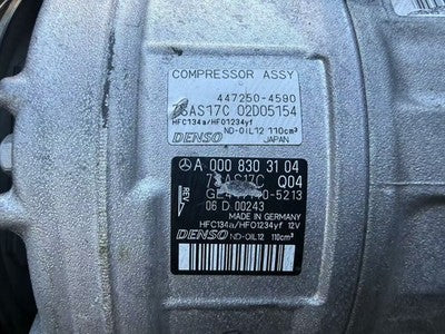 20-23 Mercedes-Benz GLE350 W167 2.0L Ac Compressor A0008303104 682-10236 OEM - eBay image 3