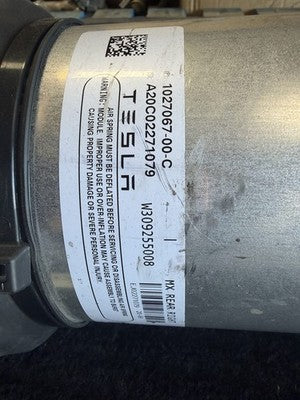 2019-20 Tesla Model X Rear Right Air Suspension Shock Assembly OEM 1027067-00-C - eBay image 4