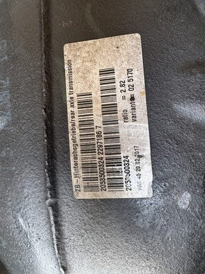 2017 Mercedes C63 AMG Sedan Rear Differential Third Member 2.82 OEM 2053500324 - eBay image 2