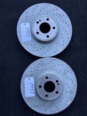 2015-2020 Mercedes C43 AMG Front Brake Disc Rotor OEM A0004212312*2 - eBay image 1