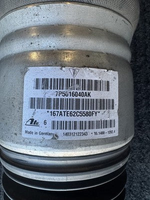 2011-2018 Porsche Cayenne 92A AWD Front Right Shock Strut OEM 7P5616040AK - eBay image 2