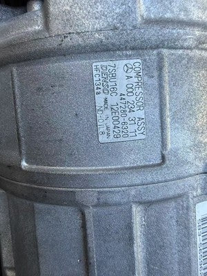 Mercedes-Benz Denso 7SBU16C Ac Compressor A0002343111 447280-6320 OEM - eBay image 3