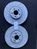 2002-2012 Mercedes SL 350 400 500 R231 Front Brake Rotors OEM A2314211312*2 - eBay image 1