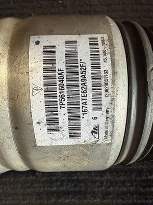 11-14 Porsche Cayenne S AWD Front Right Air Suspension Strut OEM 7P5616404AA - eBay image 4