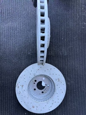 2015-2020 Mercedes C43 AMG Front Brake Disc Rotor OEM A0004212312*2 - eBay image 2