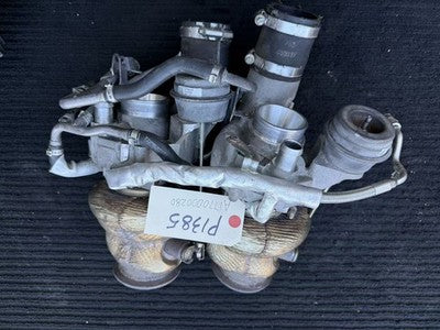 18-20 Mercedes-Benz AMG E63 E63 S 4.0L Twin Turbo Pair A1770900180 0280 OEM + A1770900280 - eBay image 1