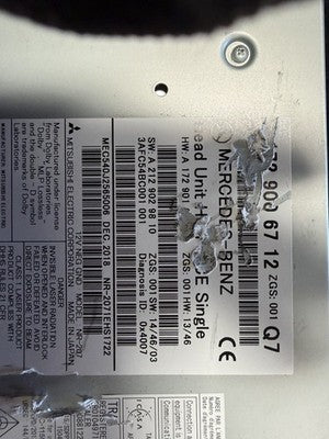 2011-16 Mercedes-Benz SLK-Class GPS Navigation Audio System High OEM A1729006712 - eBay image 3