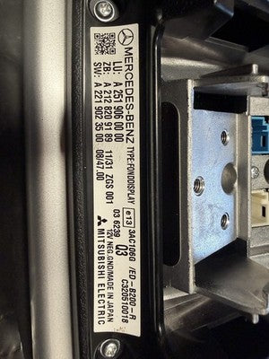 2009-2013 Mercedes GL450 Headrest Monitor Display Screen OEM A2519060000 - eBay image 3