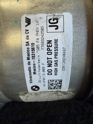 2019-23 BMW X5 G05 Left Rear Air Suspension Strut Shock Absorber OEM 78315615 - eBay image 3