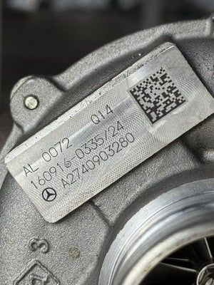2015-20 Mercedes-Benz C300 E300 GLC300 2.0L Turbocharger Assembly OEM A2740903280 - eBay image 8