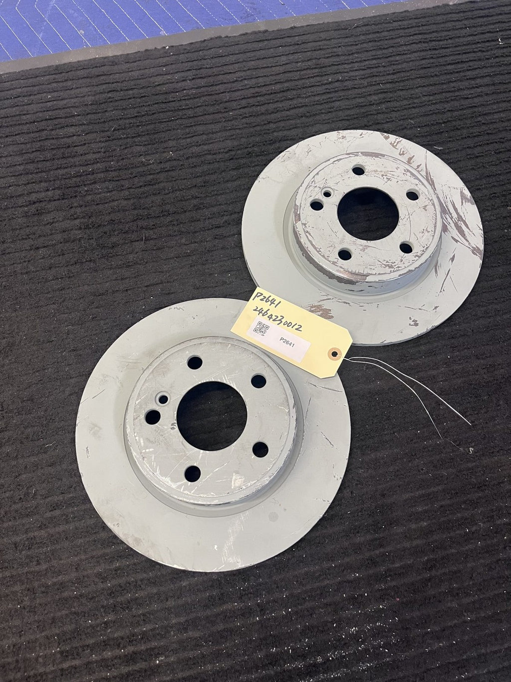 2011-19 Mercedes-Benz A-Class B-Class CLA180 Rear Brake Rotors Pair OEM A2464230012 - eBay image 2