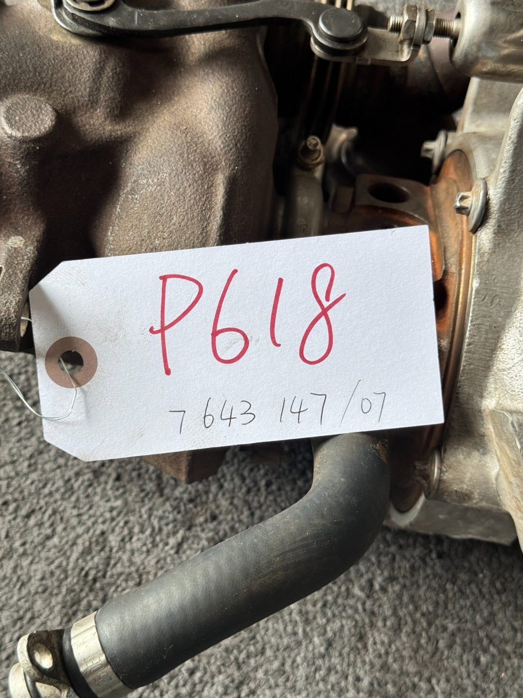 2017-2021 BMW 228i 230i M240i Turbocharger with Exhaust Manifold OEM 7643147 - eBay image 7