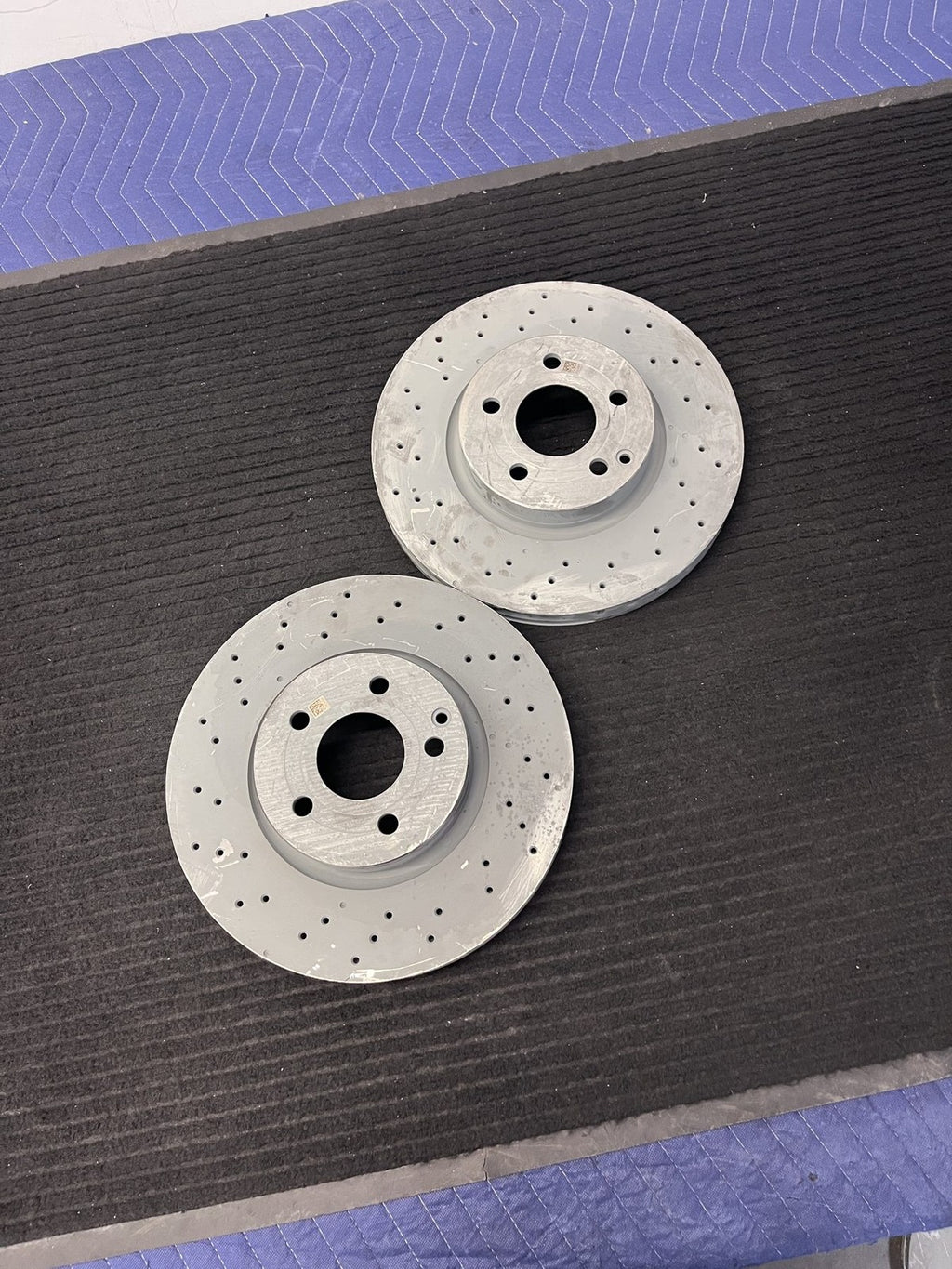 2008-2017 Mercedes-Benz C300 C350 E250 E350 E400 Front Rotors Pair OEM A0004213012 - eBay image 4