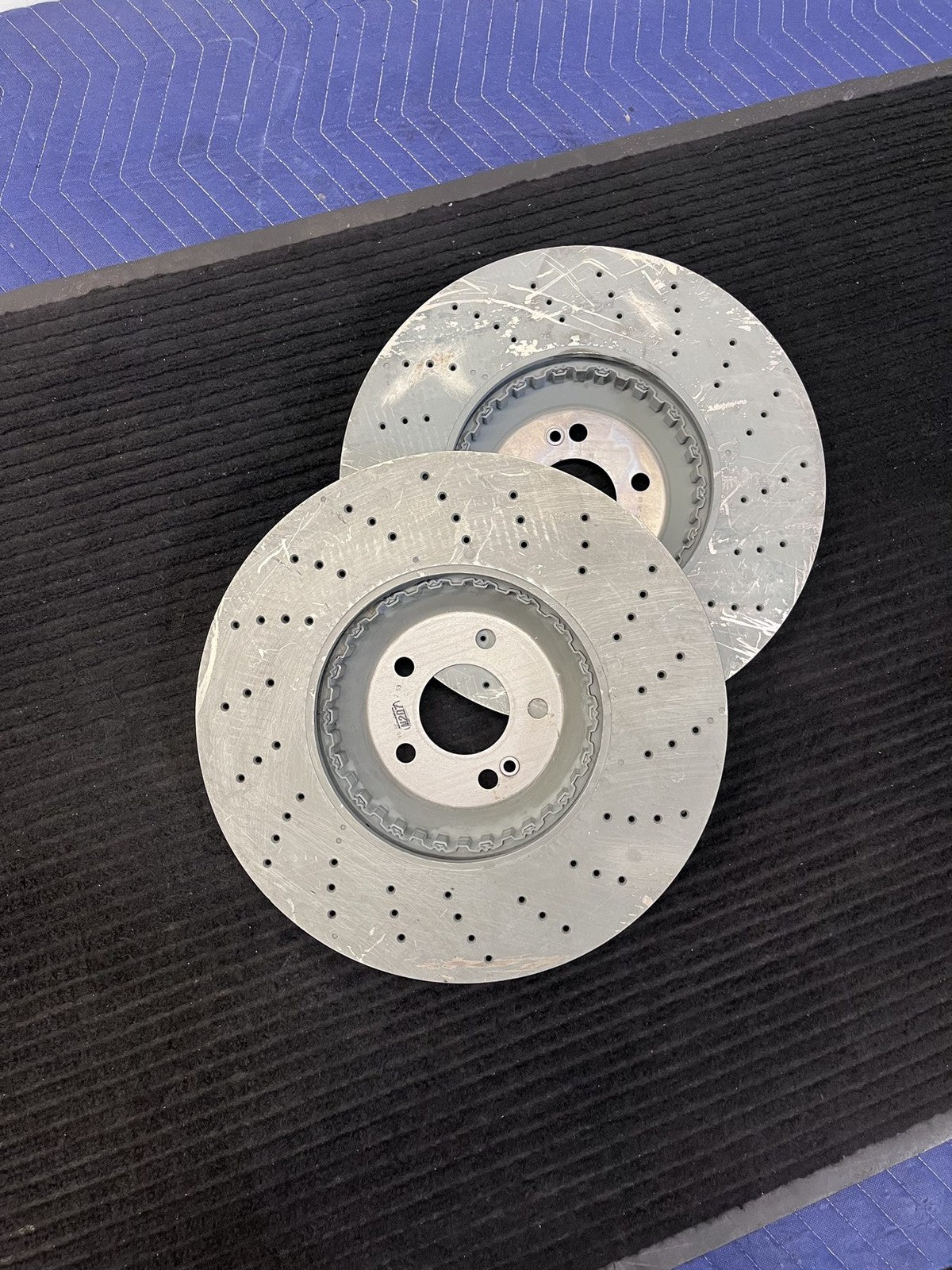 2019-2023 Mercedes-Benz E53 2019-2021 CLS53 Front Brake Rotor Pair OEM A2574210400 - eBay image 6