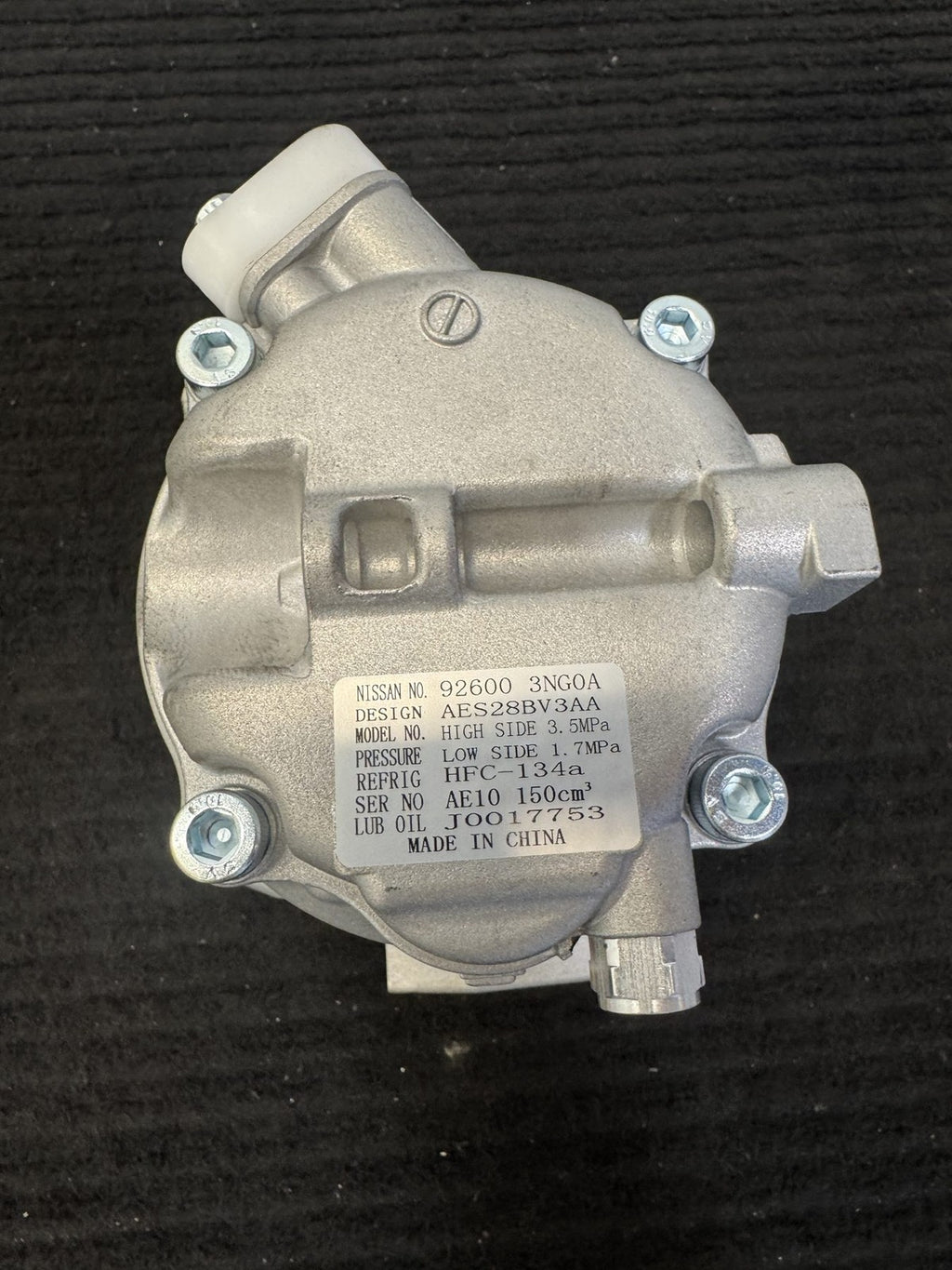 2013-2017 Nissan Leaf S Electric Ac Compressor No Heat Pump OEM 926003NG0A - eBay image 3