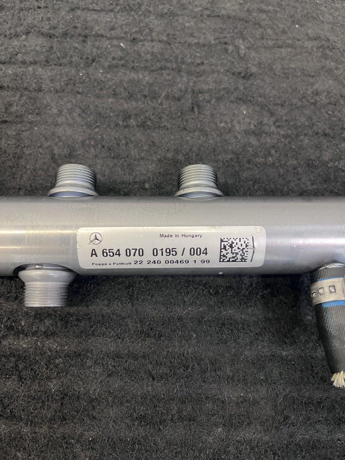 2023-2024 Mercedes-Benz Sprinter OM654 2.0 Diesel Fuel Rail OEM A6540700195 - eBay image 2