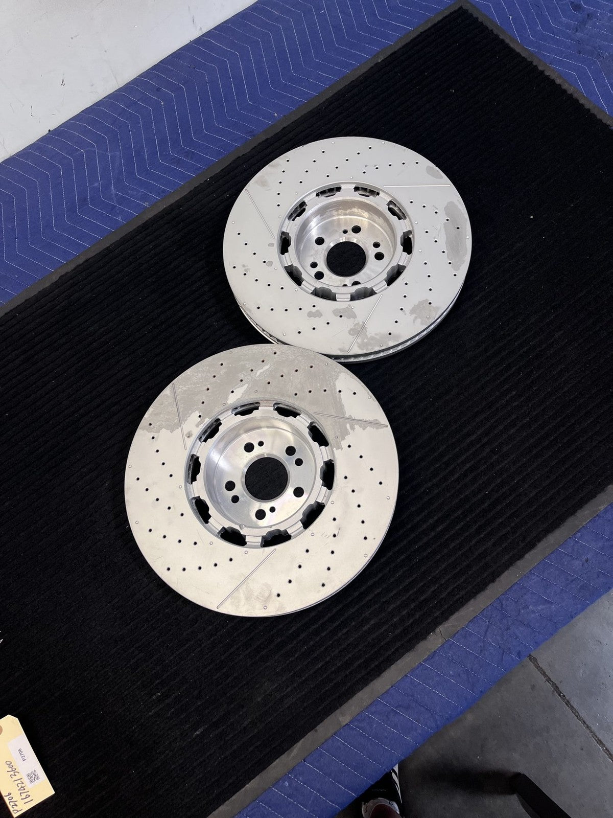 2021-2025 Mercedes-Benz GLE53 GLE63 GLS63 AMG Front Rotors Pair OEM A1674213600 - eBay image 3