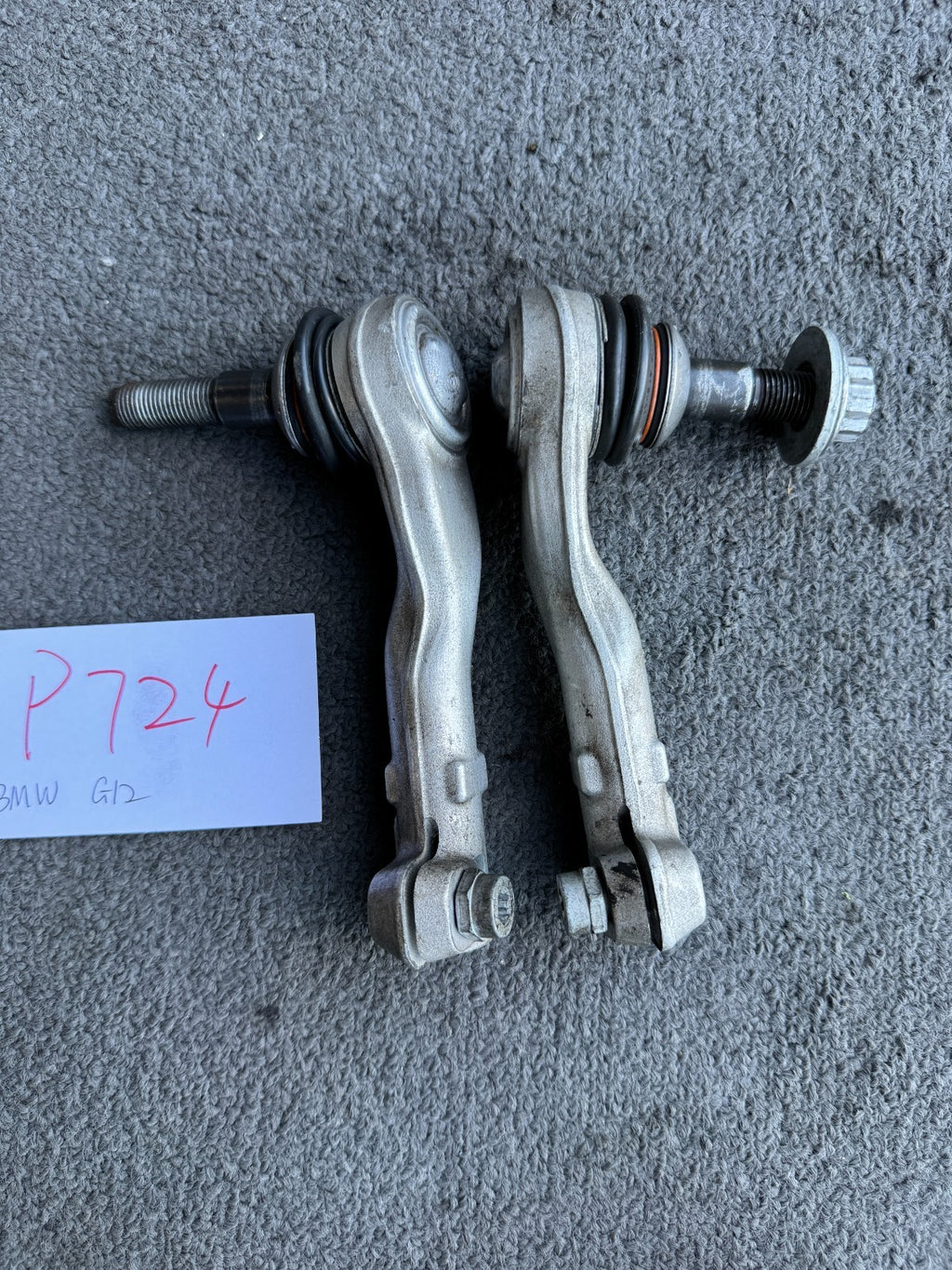PAIR (2) 2016-2022 BMW 740i 750i 750Li G11 G12 Front Outer Tie Rod Ends L+R - eBay image 5