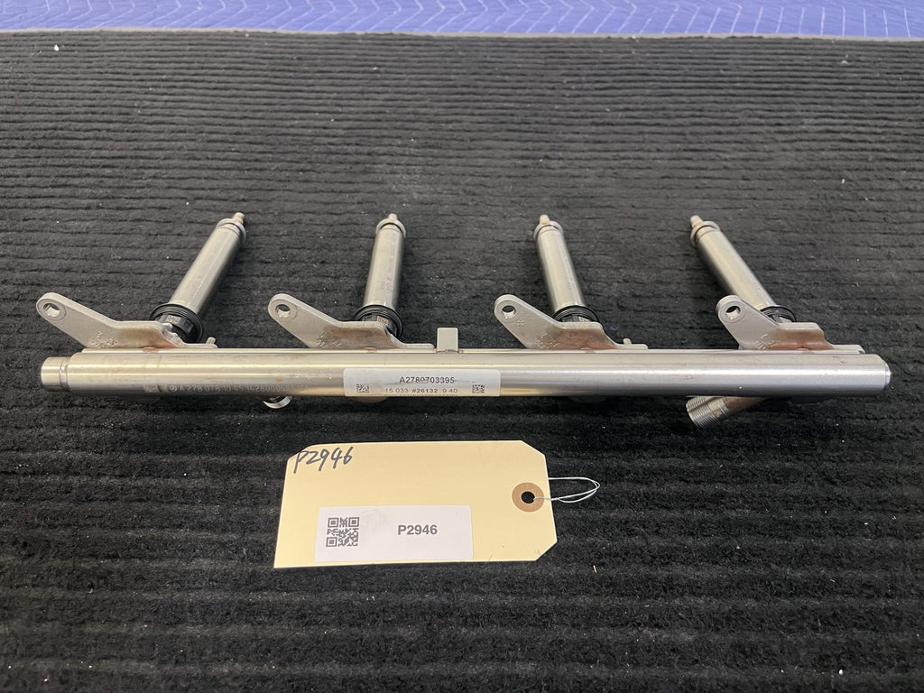 2012-2019 Mercedes-Benz S550 CLS550 GLS550 Lh Fuel Rail 4 Injectors OEM A2780703395 - eBay image 1
