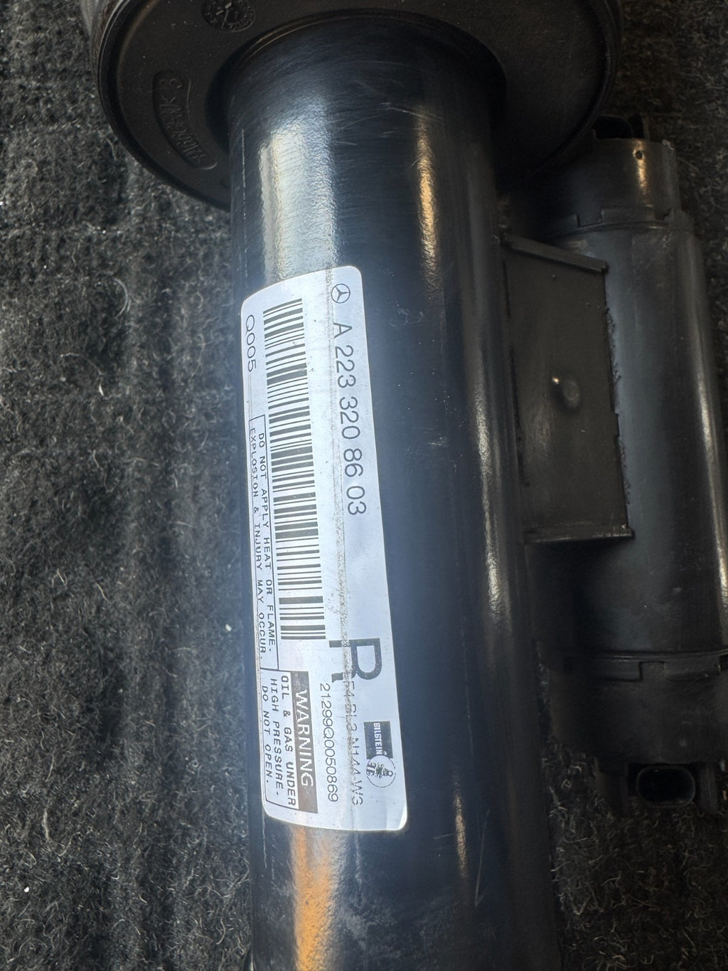 2021-2024 Mercedes S450 4-Matic Front Right Air Suspension Strut OEM A2233208603 - eBay image 5