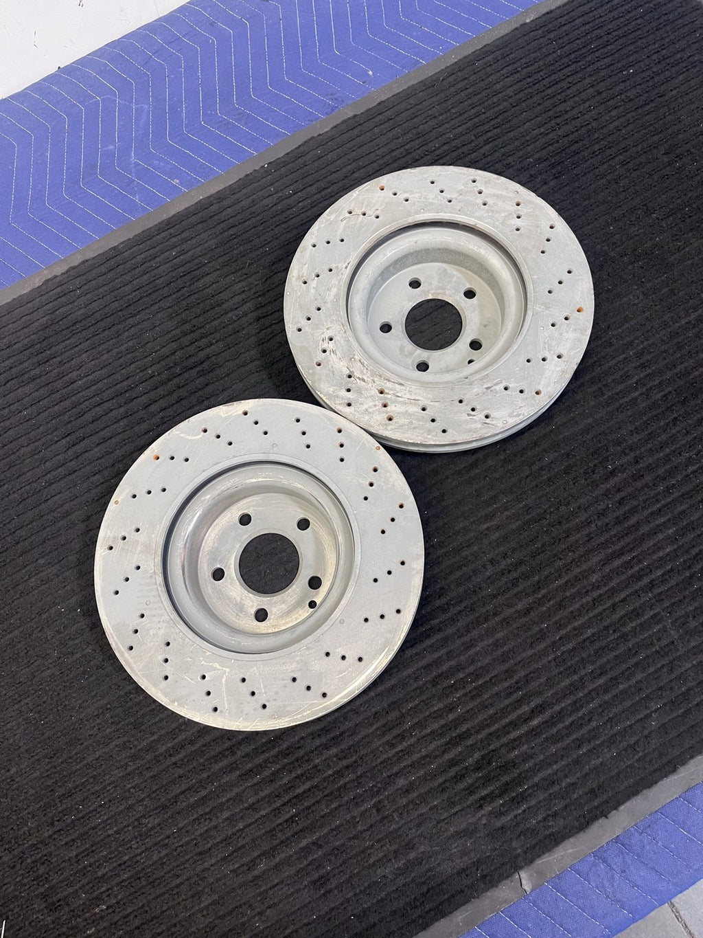 2007-14 Mercedes-Benz CL550 S400 S550 Front Brake Rotor Pair OEM A2214211712 - eBay image 3