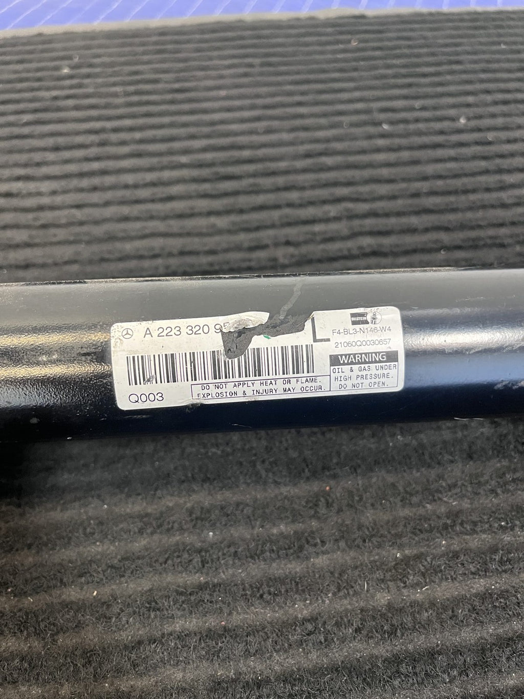 2021-2025 Mercedes-Benz S500 S580 W223 Rear Lh Airmatic Strut OEM A2233209503 - eBay image 2