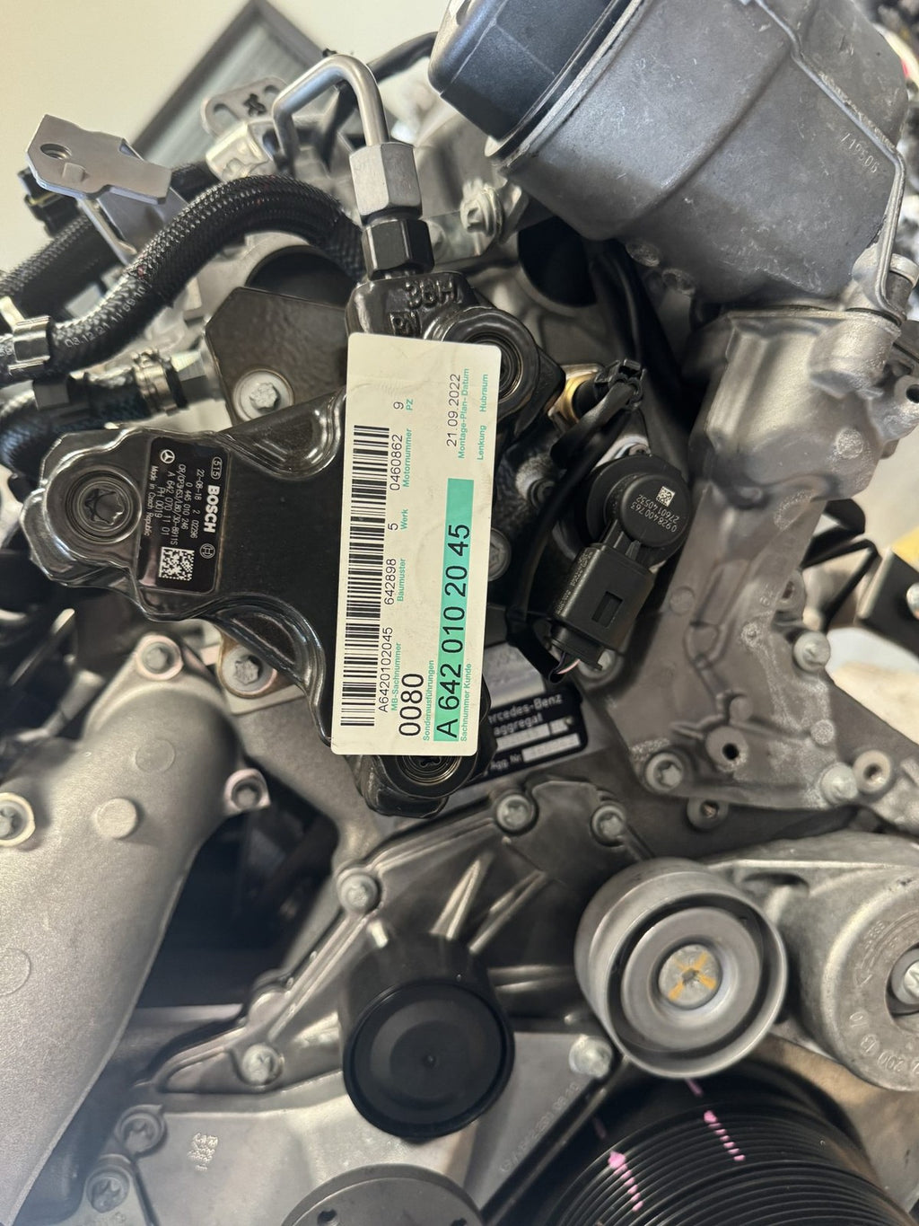 2010-2012 Mercedes-Benz Sprinter 2500 3500 3.0L OM642.898 Engine OEM A642010204580 - eBay image 5