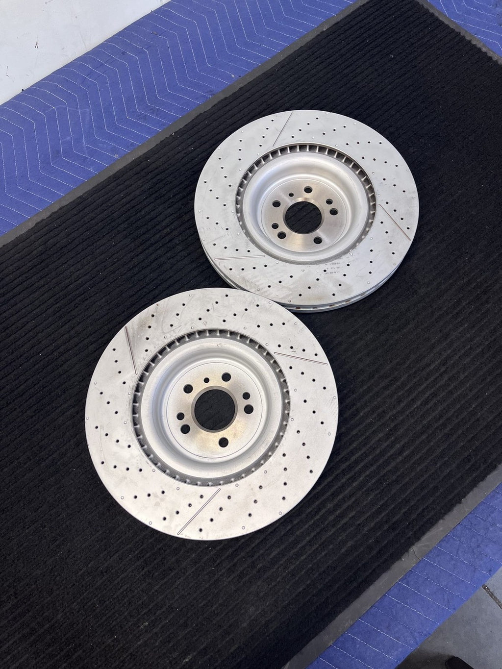 2012-2019 Mercedes-Benz ML63 GL63 GLE63 GLS63 AMG Front Rotors Pair OEM A1664210512 - eBay image 3
