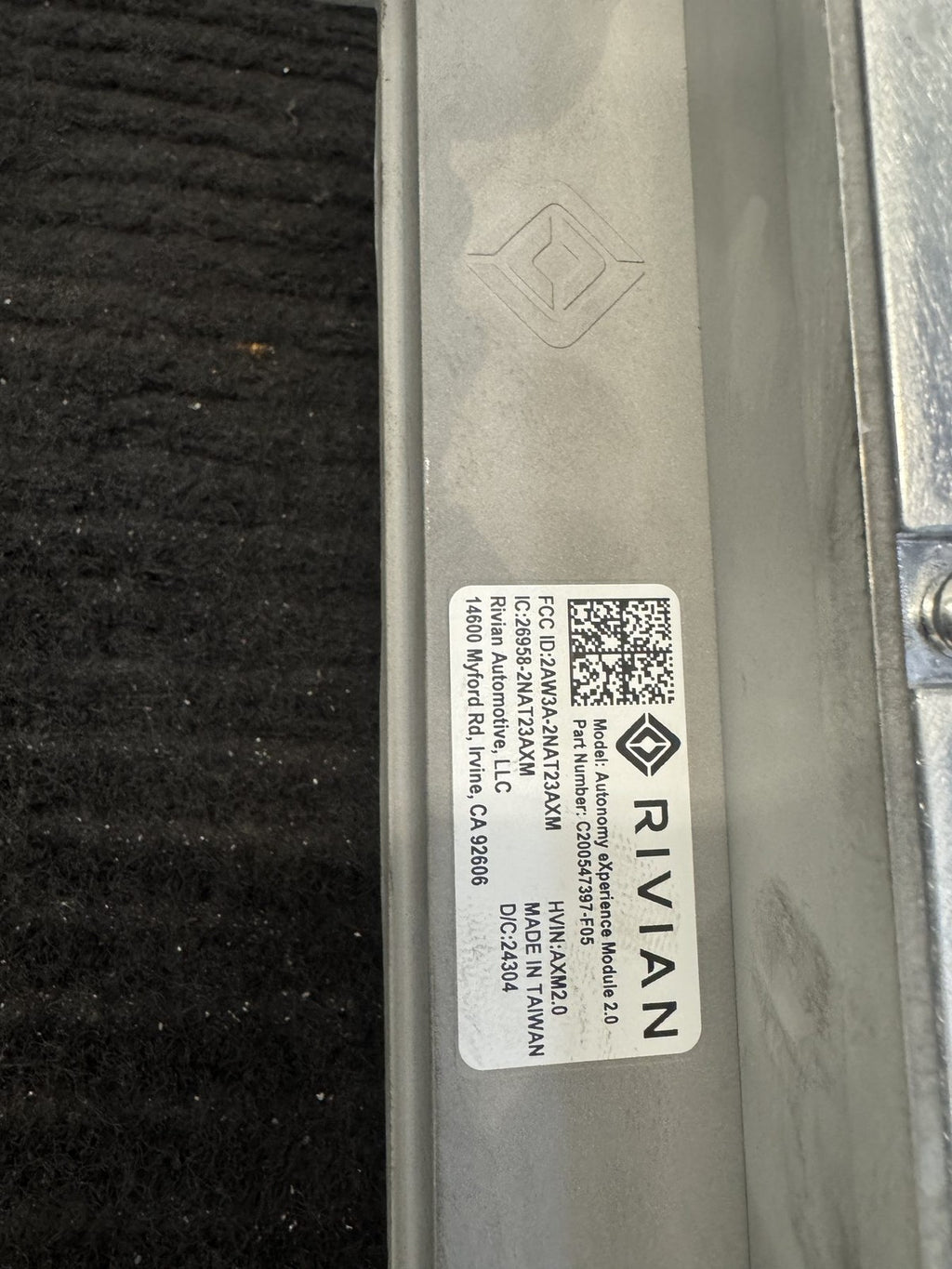 2025-2026 Rivian R1T R1S Gen 2 Axm 2.0 Autonomy Module OEM C200547397-F05 - eBay image 5