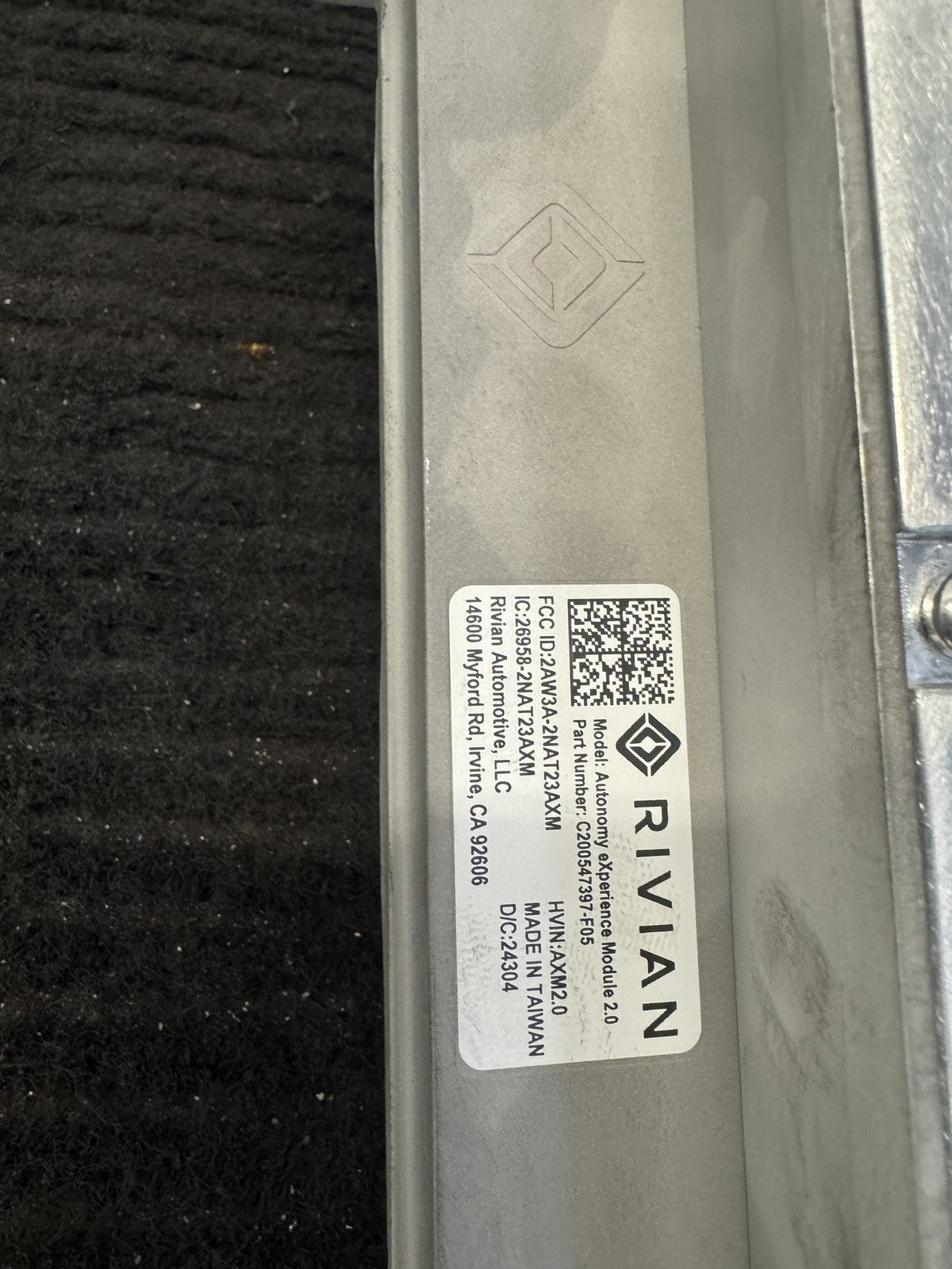 2025-2026 Rivian R1T R1S Gen 2 Axm 2.0 Autonomy Module OEM C200547397-F05 - eBay image 5