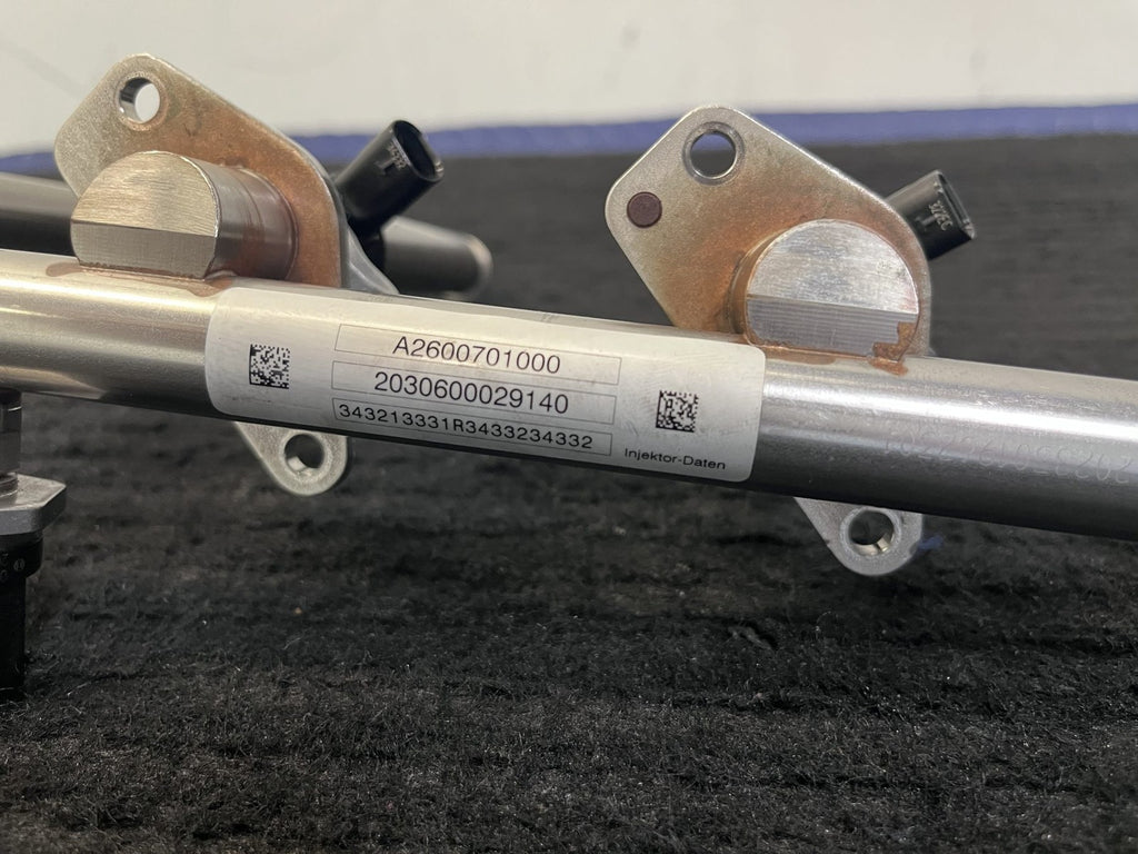 2019-23 Mercedes-Benz A220 CLA250 GLA250 GLB250 Fuel Rail 3 Injectors OEM A2600701000 - eBay image 2