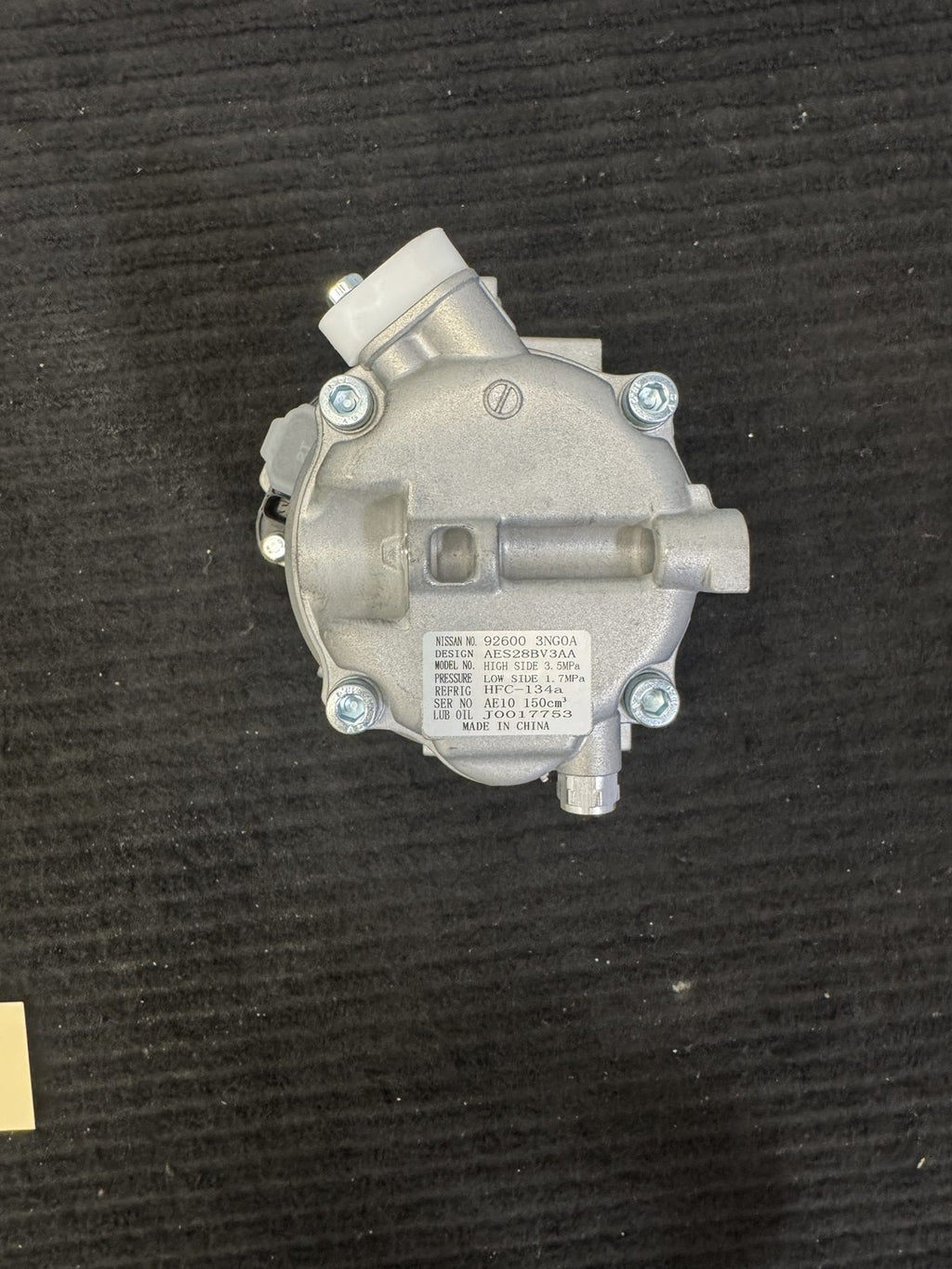 2013-2017 Nissan Leaf S Electric Ac Compressor No Heat Pump OEM 926003NG0A - eBay image 7