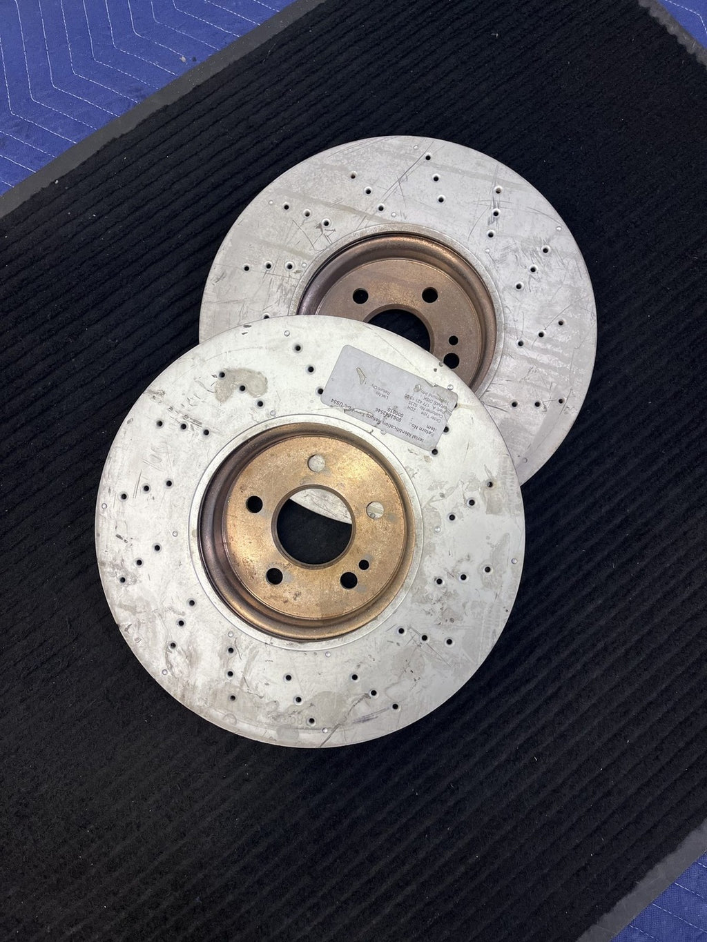 2020-2025 Mercedes-Benz CLA35 CLA45 GLA35 GLA45 GLB35 Front Rotors OEM A1774211000 - eBay image 6