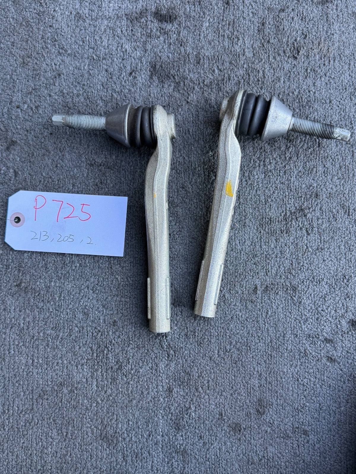 PAIR (2) 2017-2023 Mercedes E300 E450 W213 RWD Front Outer Tie Rod Ends L+R OEM - eBay image 2