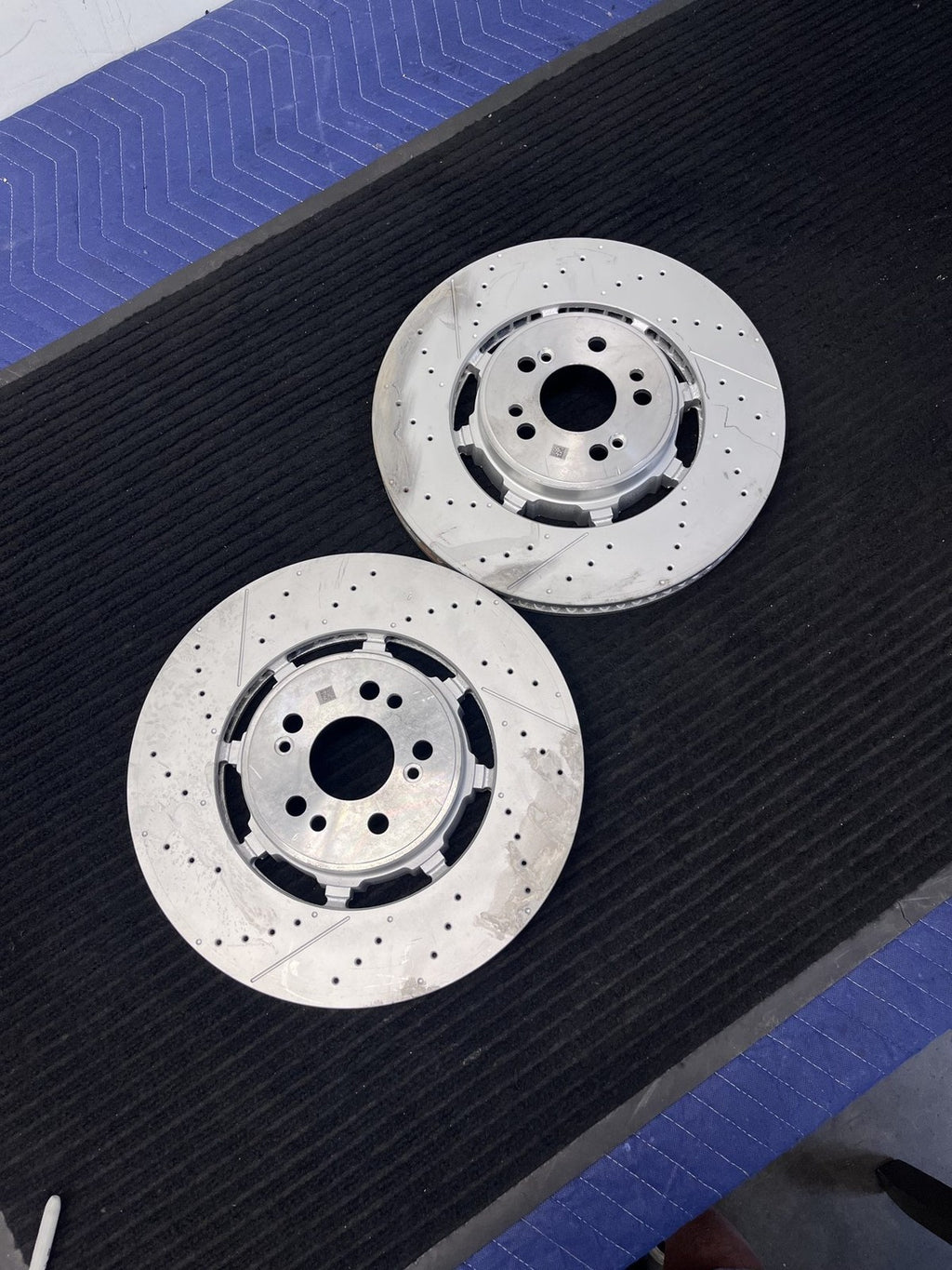 2021-2025 Mercedes-Benz GLE53 GLE63 GLS63 AMG Rear Brake Rotors Pair OEM A1674235401 - eBay image 5