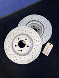 2014-2019 Mercedes-Benz CLA45 GLA45 AMG Front Brake Rotors Pair OEM A1764210212 - eBay image 1