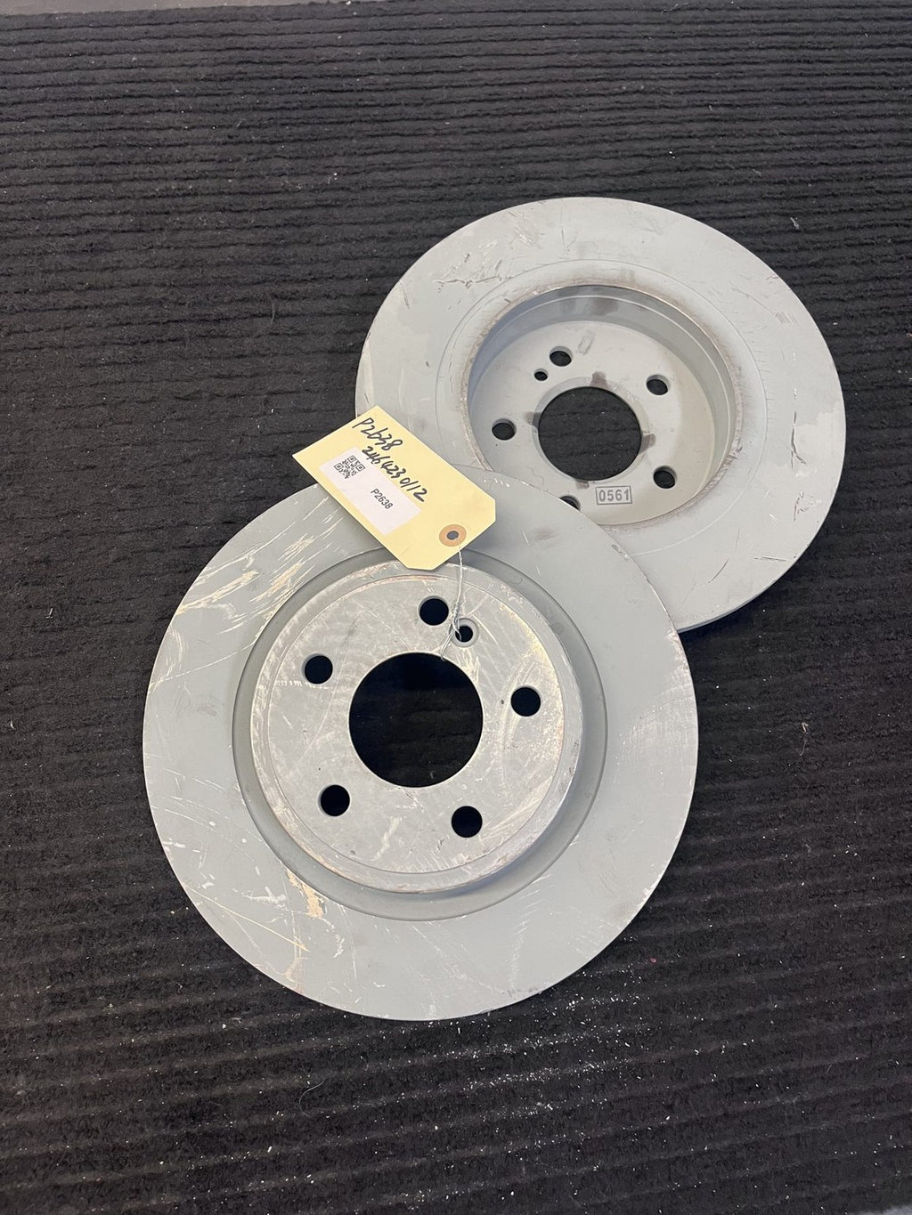 2014-20 Mercedes-Benz CLA250 GLA250 B250e Rear Brake Rotors Pair OEM A2464230112 - eBay image 1