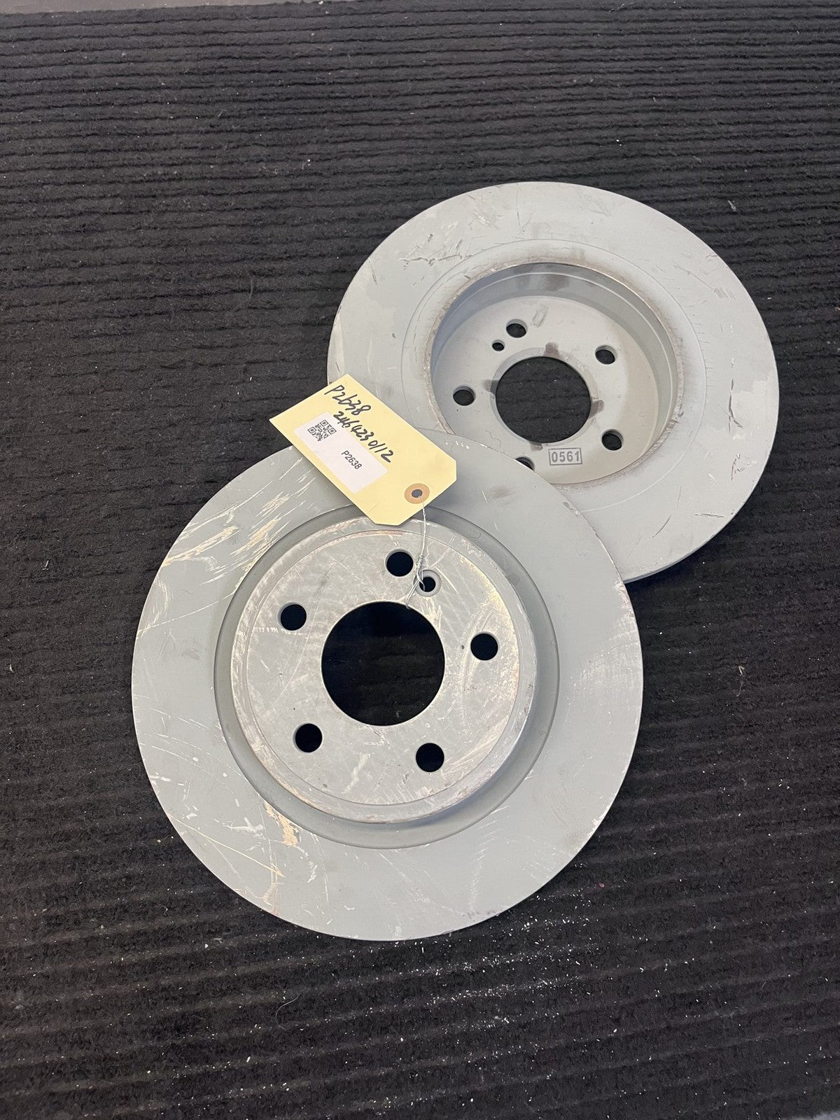 2014-20 Mercedes-Benz CLA250 GLA250 B250e Rear Brake Rotors Pair OEM A2464230112 - eBay image 1