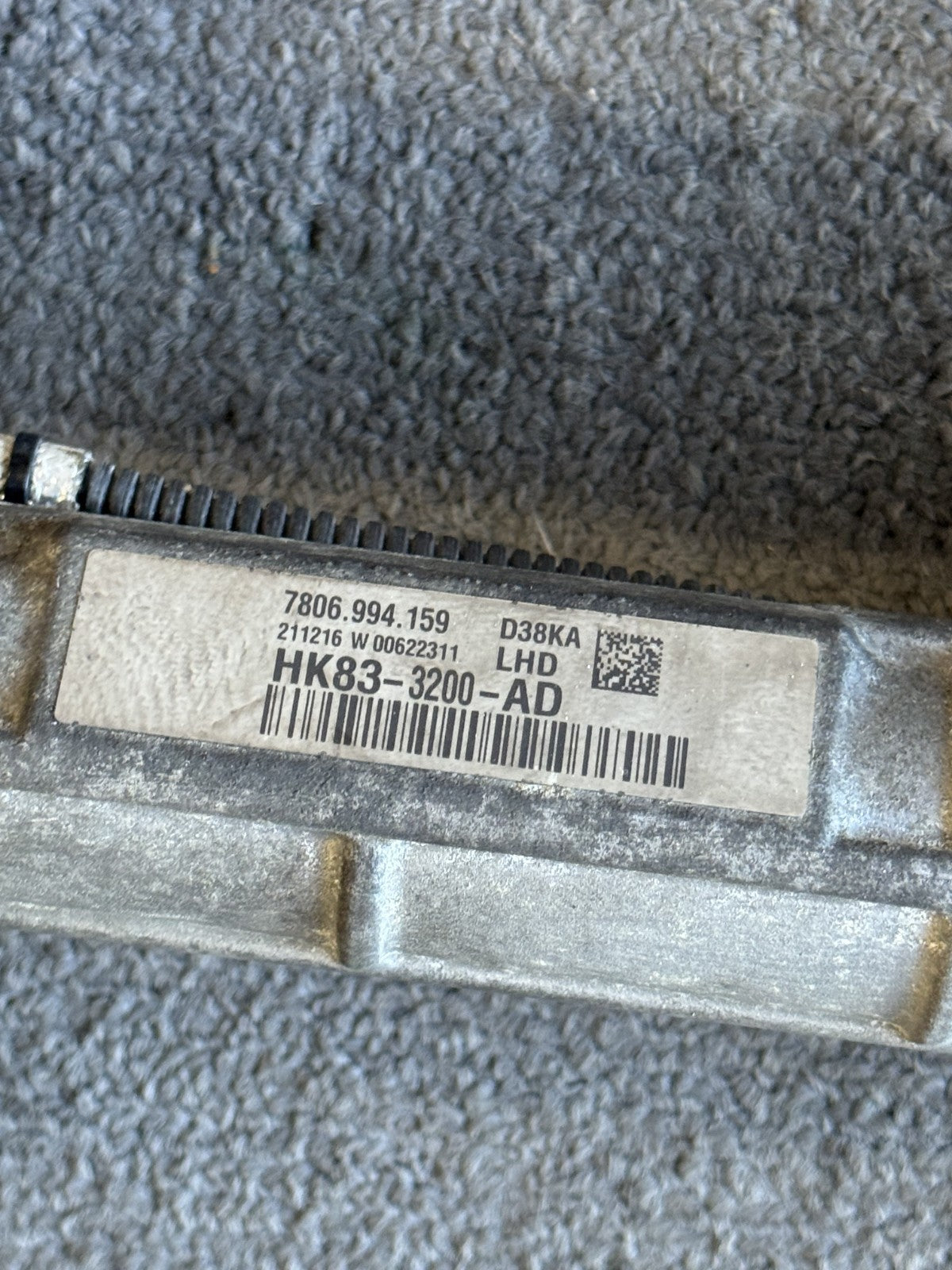2017 Jaguar F-Pace X761 Electric Power Steering Rack Pinion OEM HK833200AD - eBay image 4