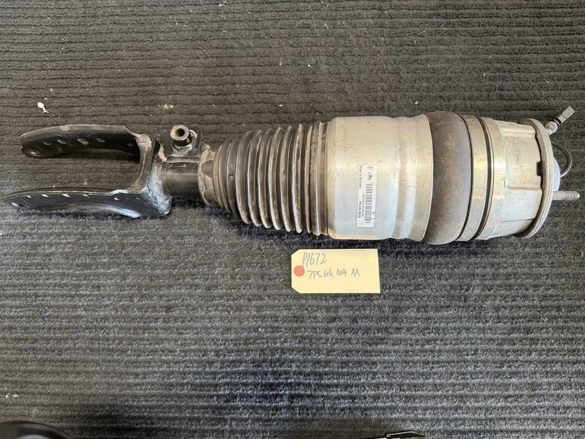 11-14 Porsche Cayenne S AWD Front Right Air Suspension Strut OEM 7P5616404AA - eBay image 1