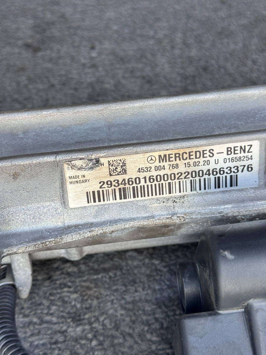 2020 Mercedes-Benz GLC300 X253 Electric Power Steering Rack Pinion OEM2934601600 - eBay image 6